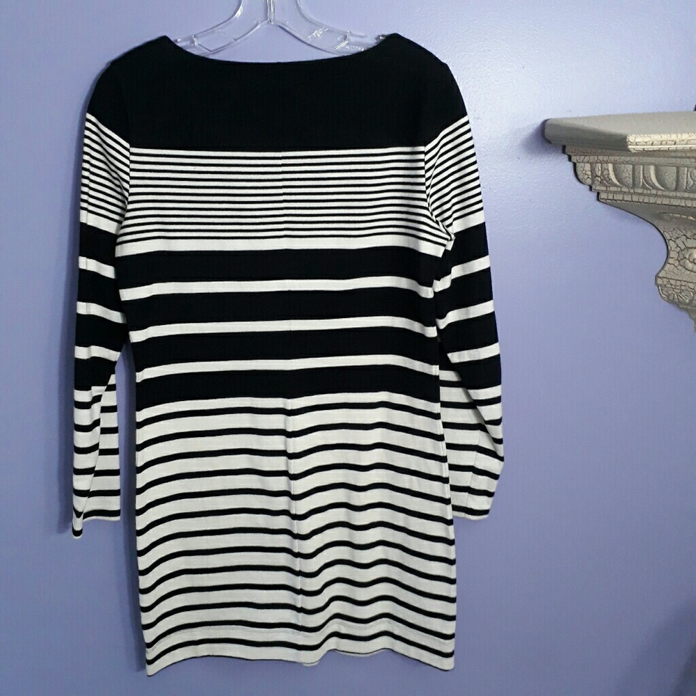 Banana Republic Women's Black & White XS Dress - Picture 5 of 8